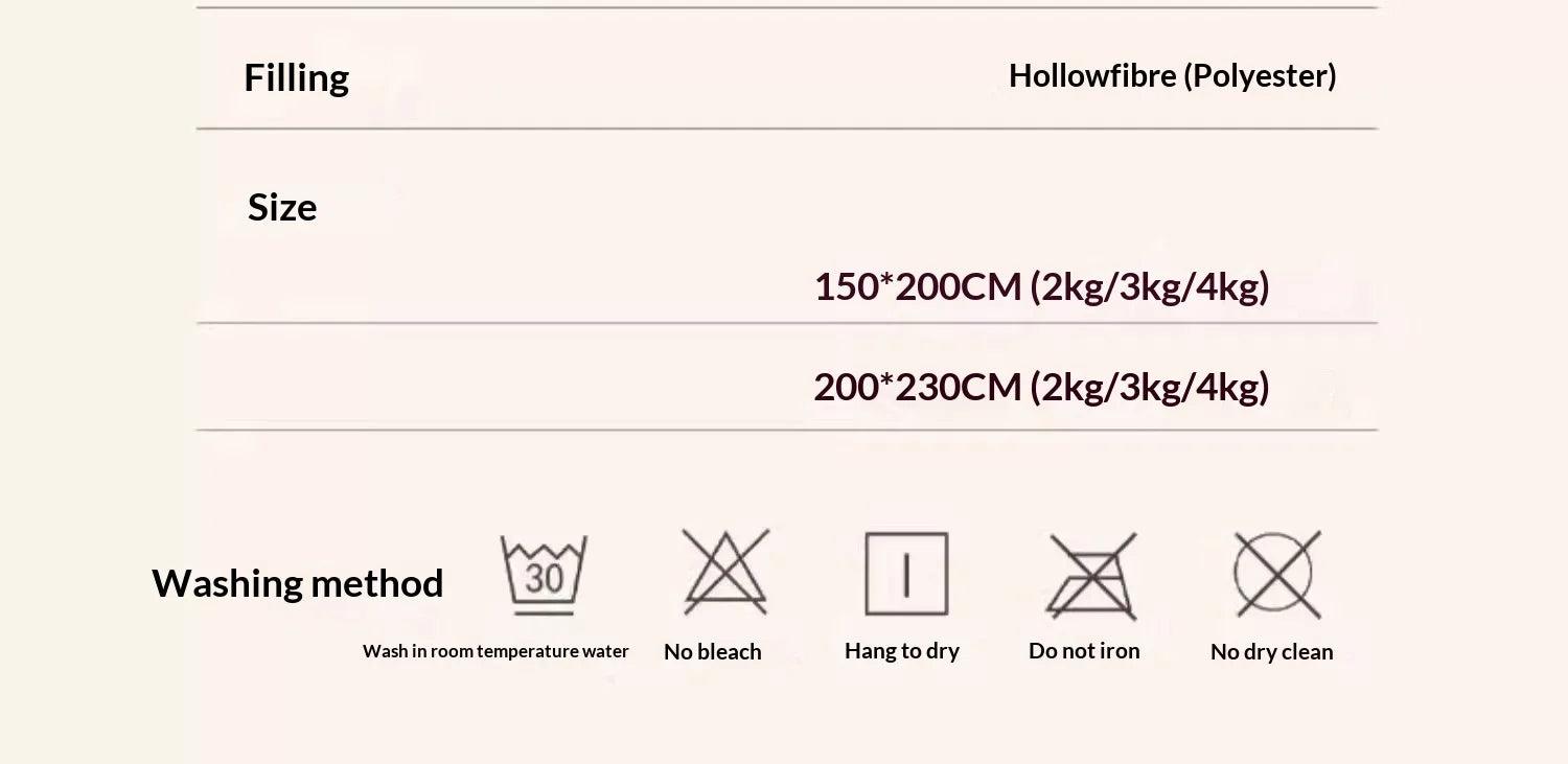 Household Washed Cotton Thick Comforter Duvet Quilt Winter Warm All Season Machine Washable Student Single Dorm Edredones
