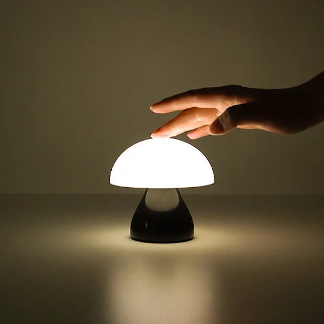 Creative Night Light Mushroom Table Lamp Led Bedroom Bedside Mini Pat Light Bar Dining Table Atmosphere Light Bedroom Scene