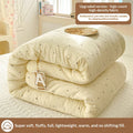 Household Washed Cotton Thick Comforter Duvet Quilt Winter Warm All Season Machine Washable Student Single Dorm Edredones