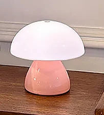 Creative Night Light Mushroom Table Lamp Led Bedroom Bedside Mini Pat Light Bar Dining Table Atmosphere Light Bedroom Scene