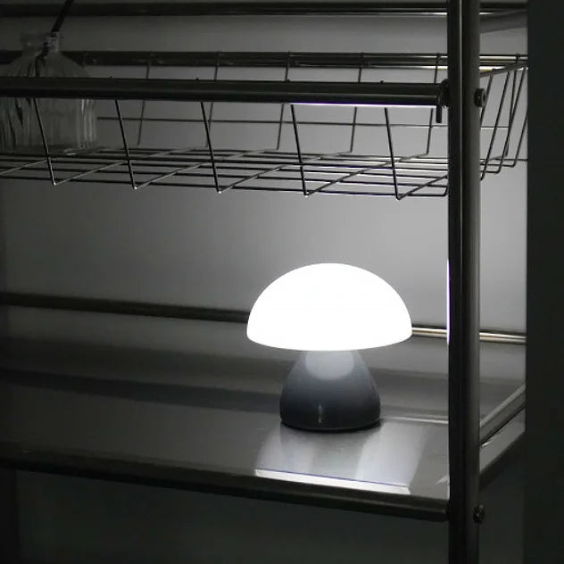Creative Night Light Mushroom Table Lamp Led Bedroom Bedside Mini Pat Light Bar Dining Table Atmosphere Light Bedroom Scene